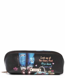Nikky By Nicole Lee Cosmetic Pouch NK20502 LOVELY FEET